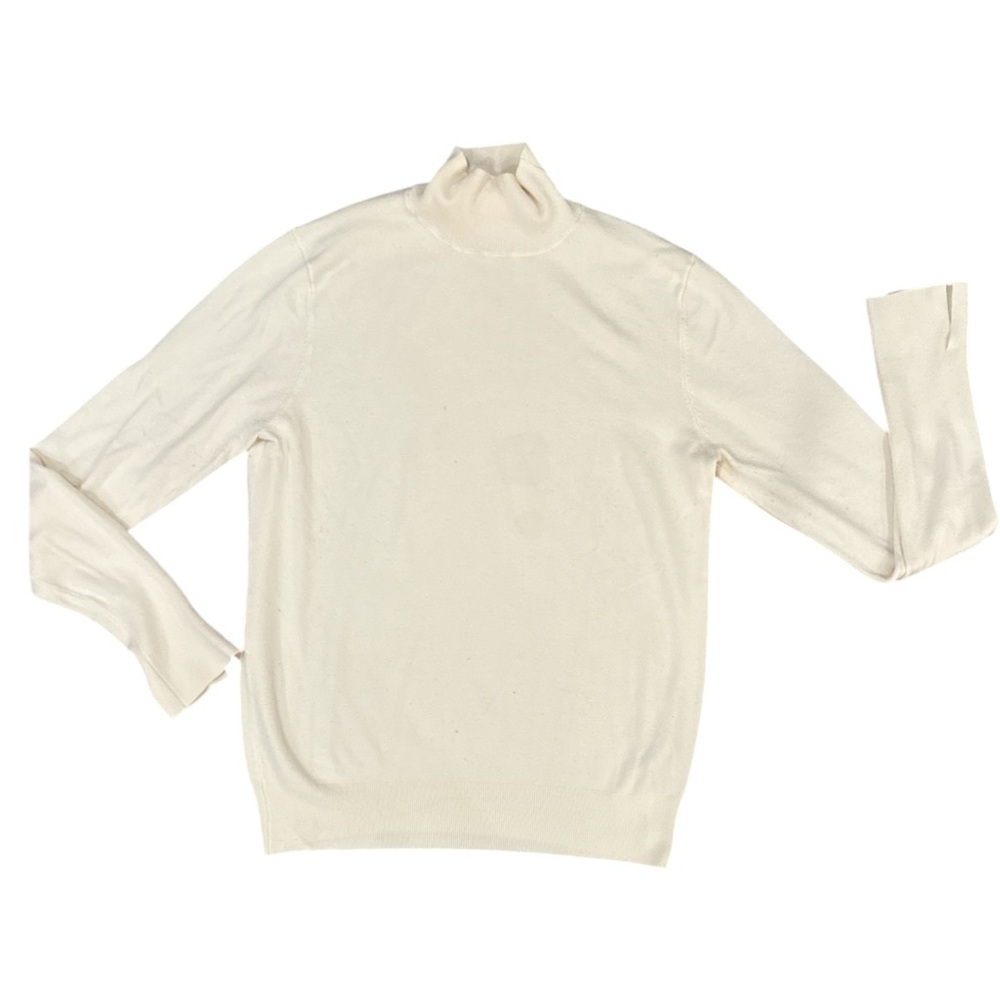 Zara Cream Turtleneck Sweater